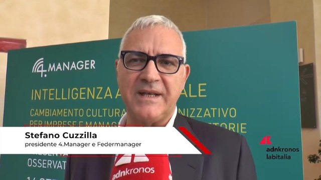 Imprese, Cuzzilla (4.Manager): “Obiettivo rapporto è capire impatto AI su aziende e persone”