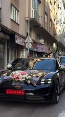 Ülkü Ocakları başkanından Porsche'lu düğün konvoyu