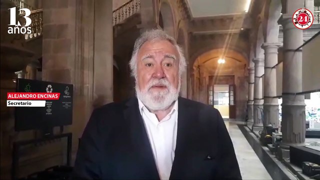 Alejandro Encinas felicita a Diario 24 Horas por su aniversario