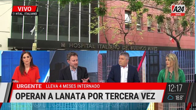 Jorge Lanata enfrenta nueva operación por isquemia intestinal