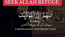 SEEK ALLAH REFUGE☝️☝️❤️❤️