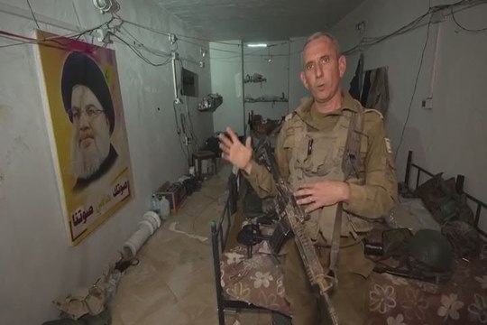 Israele: Scoperto tunnel Hezbollah per invadere la Galilea - Video