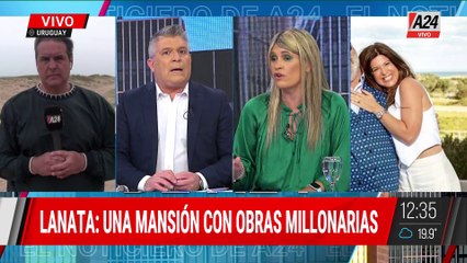  GUERRA INTERNA POR LA MANSIÓN DE JORGE LANATA EN URUGUAY