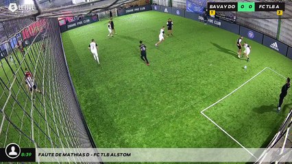 Faute de Mathias D - FC TLB ALSTOM