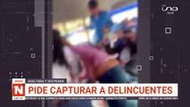 Pide capturar a delincuentes, mujer asaltada y golpeada en micro