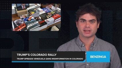 Trump Pushes False Claims About Venezuelan Gangs At Colorado Rally
