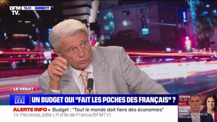 Budget: "Il y a une maladie, qui est l'addiction de l'État à la dépense publique", estime l'ancien ministre de l'Économie Alain Madelin