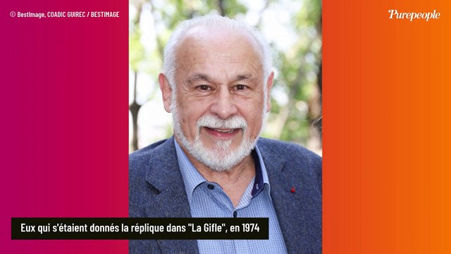 Jacques Spiesser (Commissaire Magellan) et Francis Perrin proches dans la vie, une amitié qui remonte à si longtemps