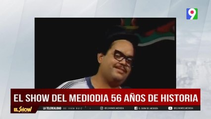 Felipe “Boruga” Polanco envía mensaje de felicitación en los 56 años del Show del Mediodía
