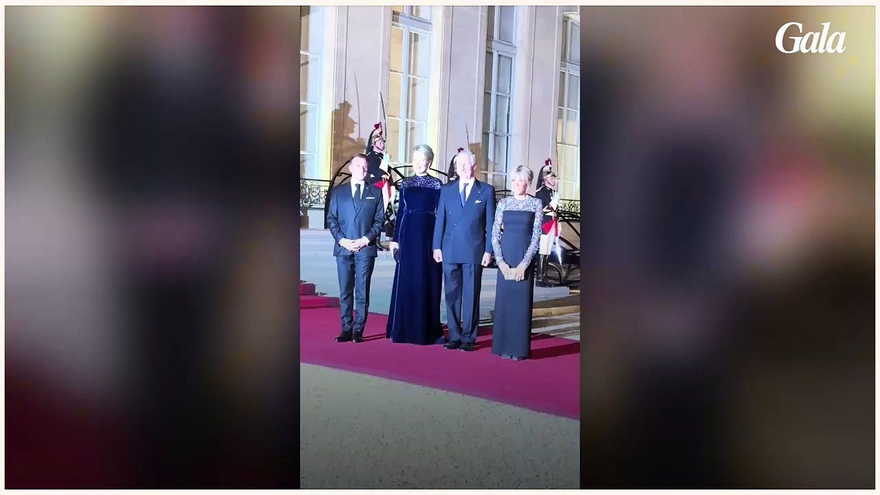 VIDÉO GALA - Emmanuel et Brigitte Macron accueillent Mathilde et Philippe de Belgique : Tatiana Silva et encore Stéphane Bern invités à ce dîner d'État