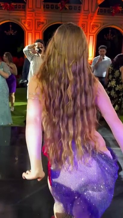 Hot and sexy belly dance performance