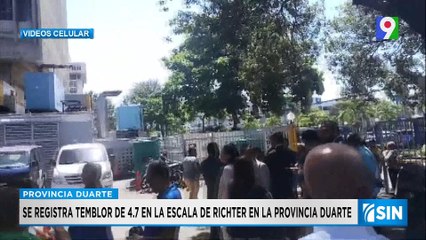 Temblor de magnitud 4,7 se sintió en el país | Primera Emisión SIN