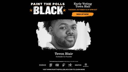 WATCH: Paint The Polls Black - Tevon Blair Talks Misinformation