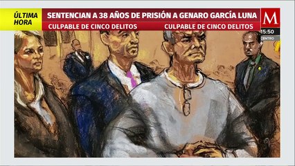 Скачать видео: Genaro García Luna es sentenciado por el juez Brian Cogan a 38 años de prisión