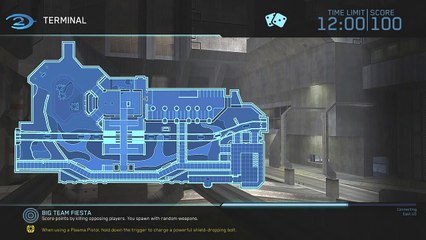 Halo 2 Classic Big Team - Big Team Fiesta on Terminal Multiplayer Gameplay
