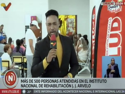 Caracas | 1X10 del Buen Gobierno benefició a personas discapacitadas con jornada de atención integral