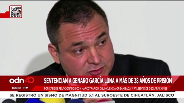 Genaro García Luna el exsecretario de seguridad publica condenado a más 38 años en prisión