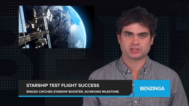 SpaceX Successfully Catches Starship Booster in Fifth Test Flight, Reaching New Milestone In Developing Reusable Rocket System