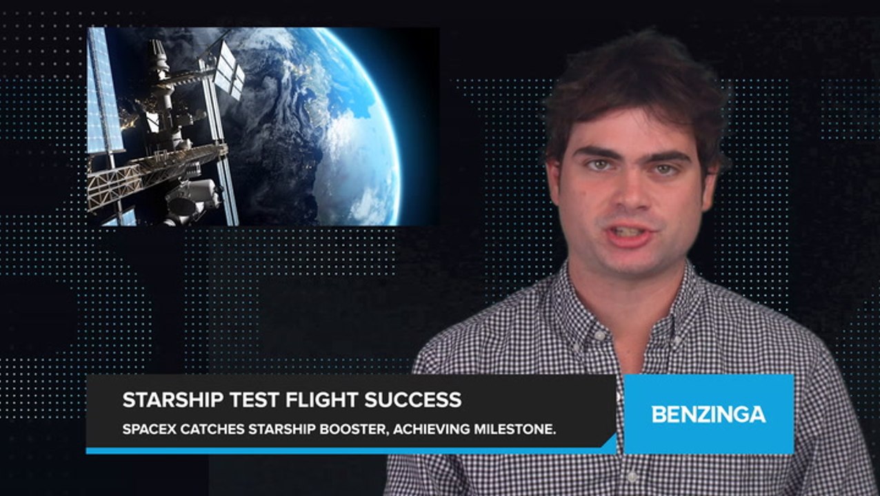 SpaceX Successfully Catches Starship Booster in Fifth Test Flight, Reaching New Milestone In Developing Reusable Rocket System