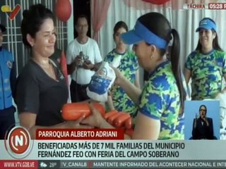 Táchira | Más de 7 mil familias de la pqa. Alberto Adriani son beneficiados con la Feria del Campo Soberano