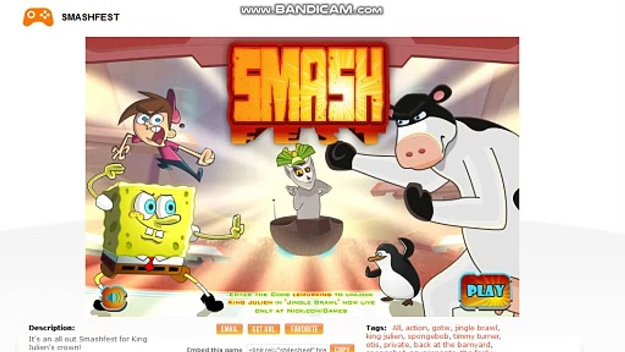 Nickelodeon: SmashFest Gameplay