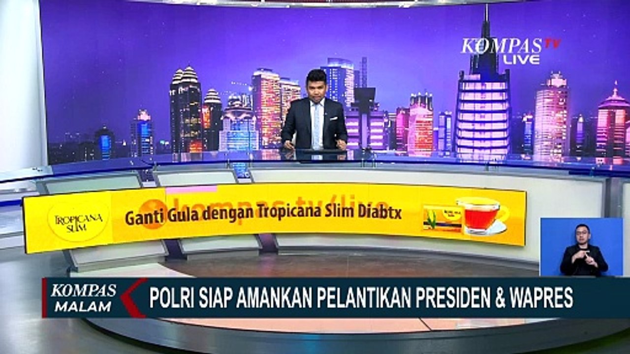 Momen Jokowi dan Prabowo Saksikan Kesiapan Polri Amankan Pelantikan Presiden dan Wapres