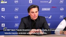 Montella: İzlanda'ya 7 gol atmak mutlu ediyor