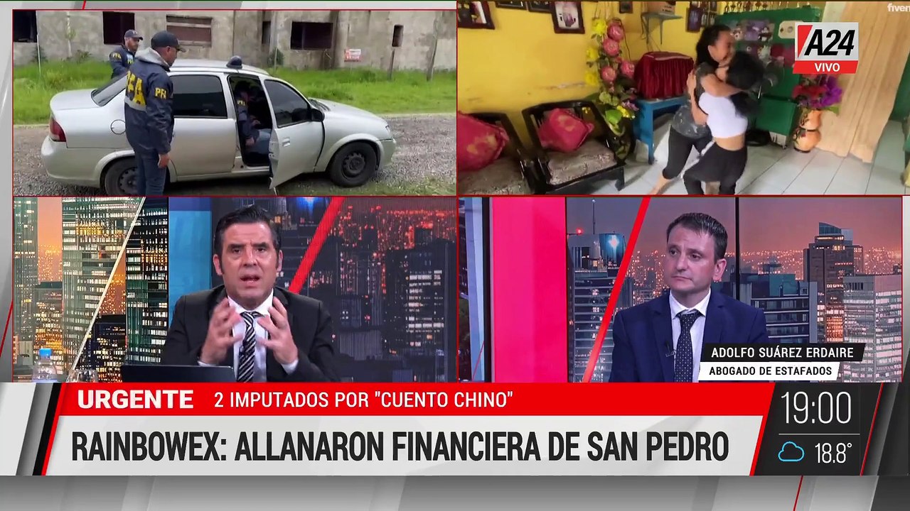 RAINBOWEX SE VA DEL PAÍS: "QUIEREN VERNOS POBRES Y CON HAMBRE", dijo el imputado Luis Pardo