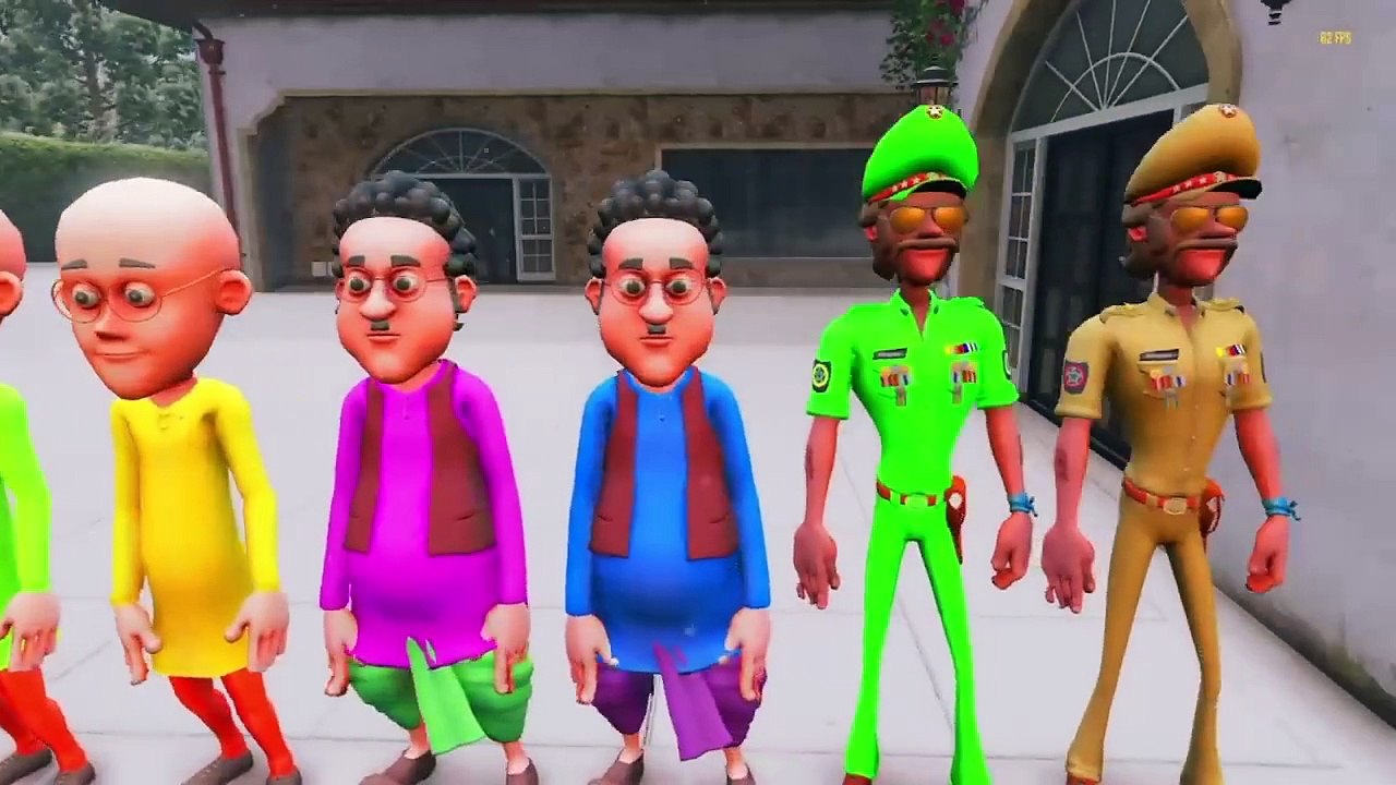 Motu Patlu Playing Hide And Seek With Colorfull Zone The Don In Gta 5 _ motu patlu aur zone the don(720P_HD)
