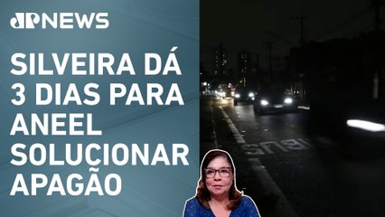 Força-tarefa vai monitorar caos da Enel em São Paulo; Dora Kramer comenta