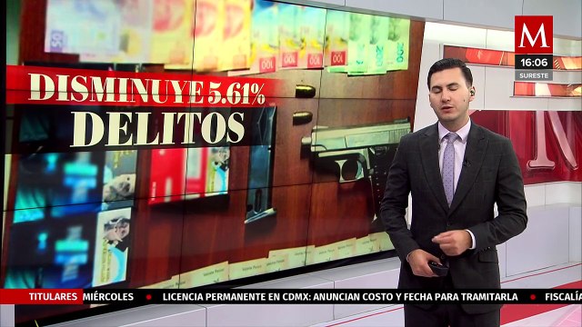 Disminuyen los delitos de alto impacto en Edomex durante el primer año de gobierno de Delfina Gómez