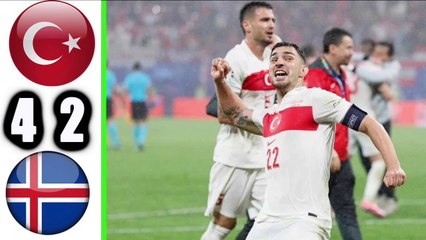 Turkey vs Iceland (4-2) Full Highlights - Uefa Nations League 2024