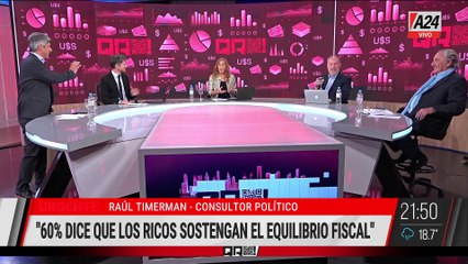 "LA PRÓXIMA CAMPAÑA VA A BASARSE EN EL EQUILIBRIO FISCAL", Raúl Timerman