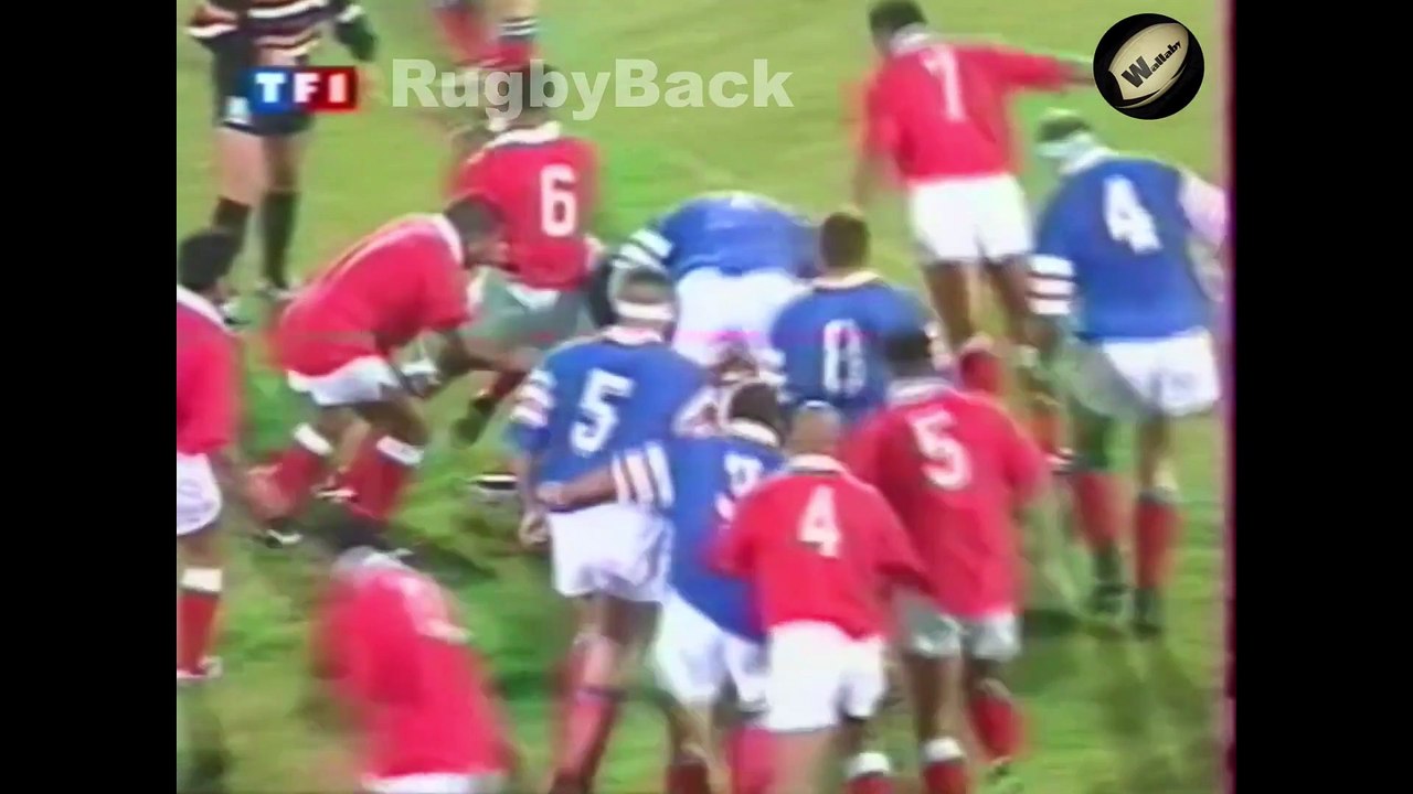 Rugby World Cup 1995 - France vs Tonga - 1ère mi-temps