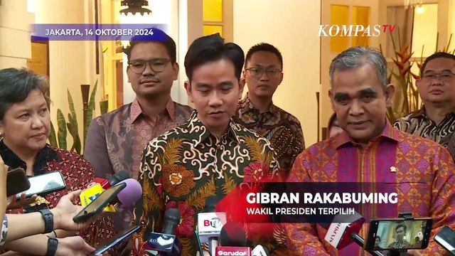 Gibran Dibisiki Bambang Pacul Saat Terima Pimpinan MPR, Bahas Apa?