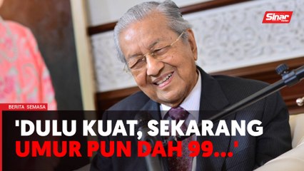 'Jantung lemah, tapi syukur saya belum nyanyuk'