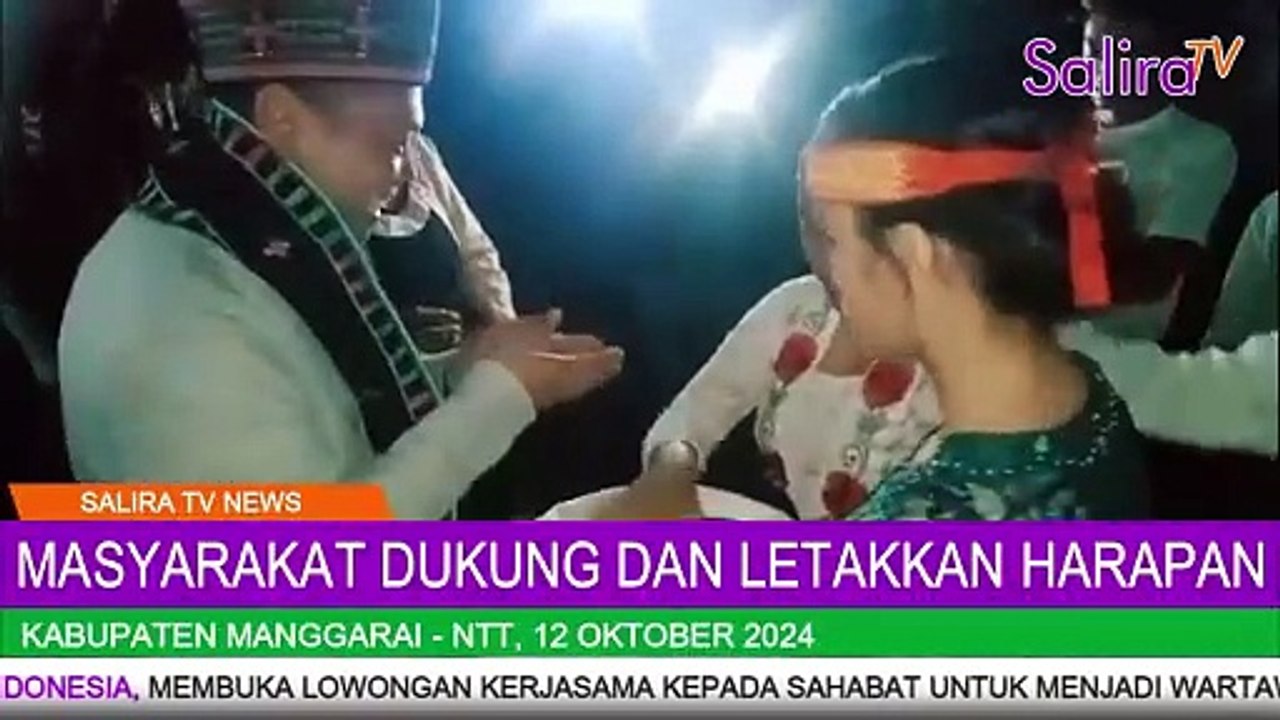 Pilbup Manggarai NTT 2024, Masyarakat Dukung dan Letakkan Harapan kepada Maksi-Ronal (No.1)