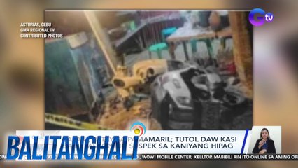 Lalaki, patay sa pamamaril; Tutol daw kasi sa relasyon ng suspek sa kaniyang hipag | Balitanghali
