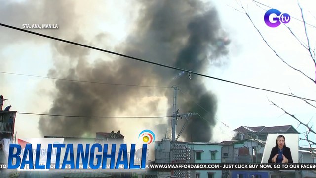 Residential area sa Brgy. 775, nasunog; Sinindihang kandila, posibleng sanhi ng apoy | Balitanghali