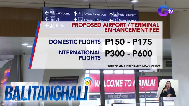 Dagdag-singil na terminal enhancement fee, hiling ng airline companies sa CAB | Balitanghali