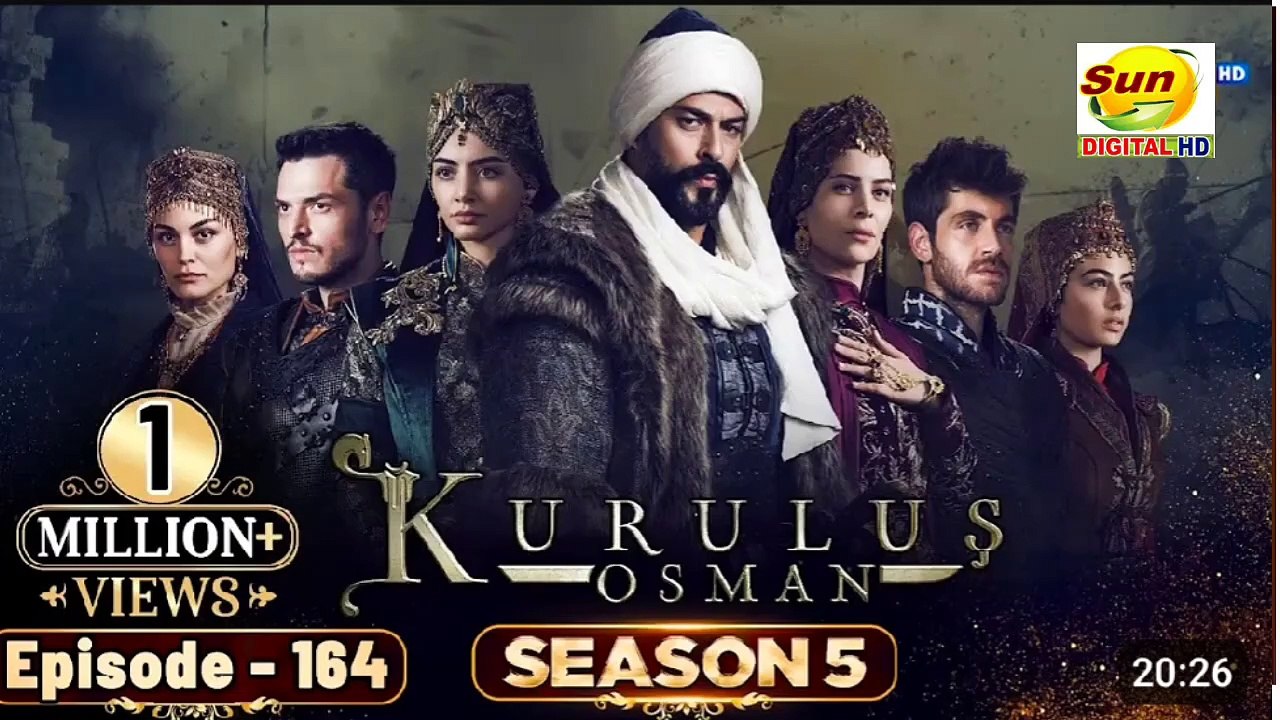 Kurulus Osman Season 05 Episode 164 - Urdu Dubbed | Sun Digital HD Channel