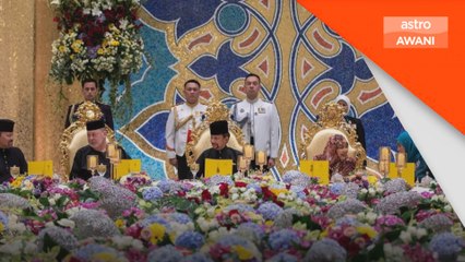 Agong, Permaisuri berangkat pulang ke tanah air dari Brunei