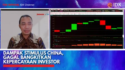 Dampak Stimulus China, Gagal Bangkitkan Kepercayaan Investor