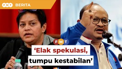 ‘Elak spekulasi, tumpu kestabilan’, Azalina tegur pegawai kanan Anwar