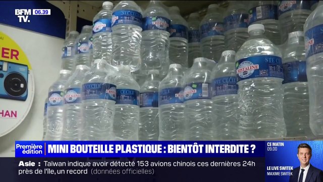 Un député propose une loi pour interdire les bouteilles en plastique de moins de 50cl