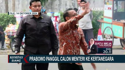 Télécharger la video: Prabowo Panggil Menteri Jokowi ke Kertanegara: Ada Erick Thohir, Sri Mulyani Hingga Airlangga