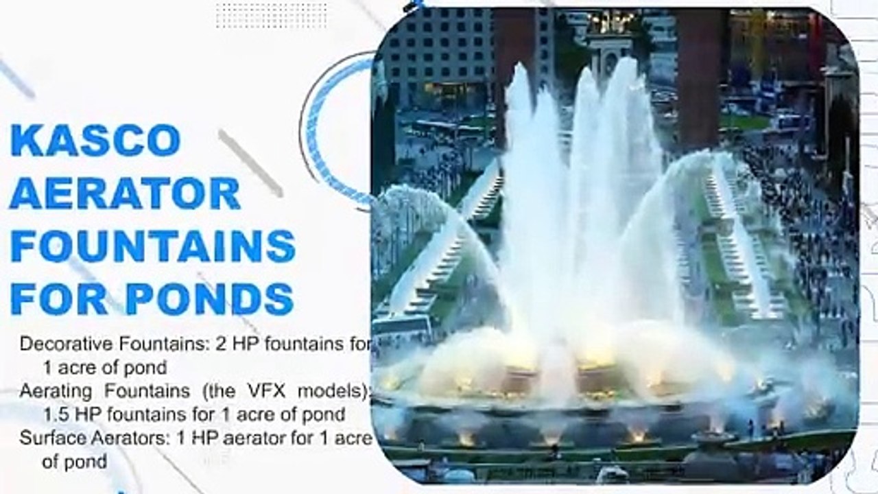 Kasco Pond Fountains