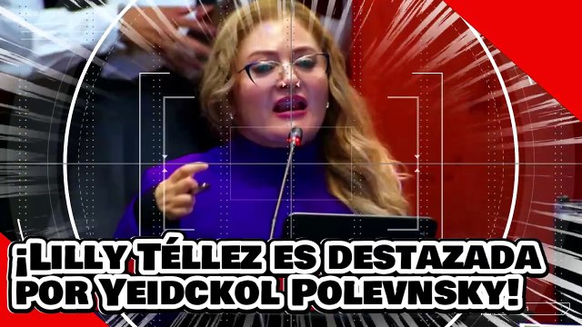 ¡VE! ¡’la meretriz trastornada’ Lilly Téllez es destazada por Yeidckol Polevnsky por atacar a la 4T!