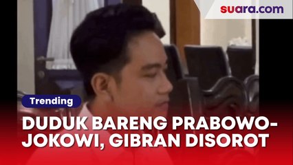 Pertemuan Bahas Skandal Fufufafa? Ekspresi Gibran Duduk Satu Meja Bareng Jokowi dan Prabowo jadi Sorotan!