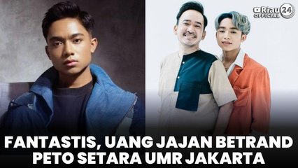 Fantastis, Uang Jajan Betrand Peto Setara UMR Jakarta